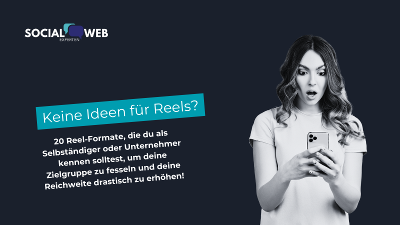 Mit diesen 20 Reel-Formaten gehen dir nie mehr die Ideen aus!